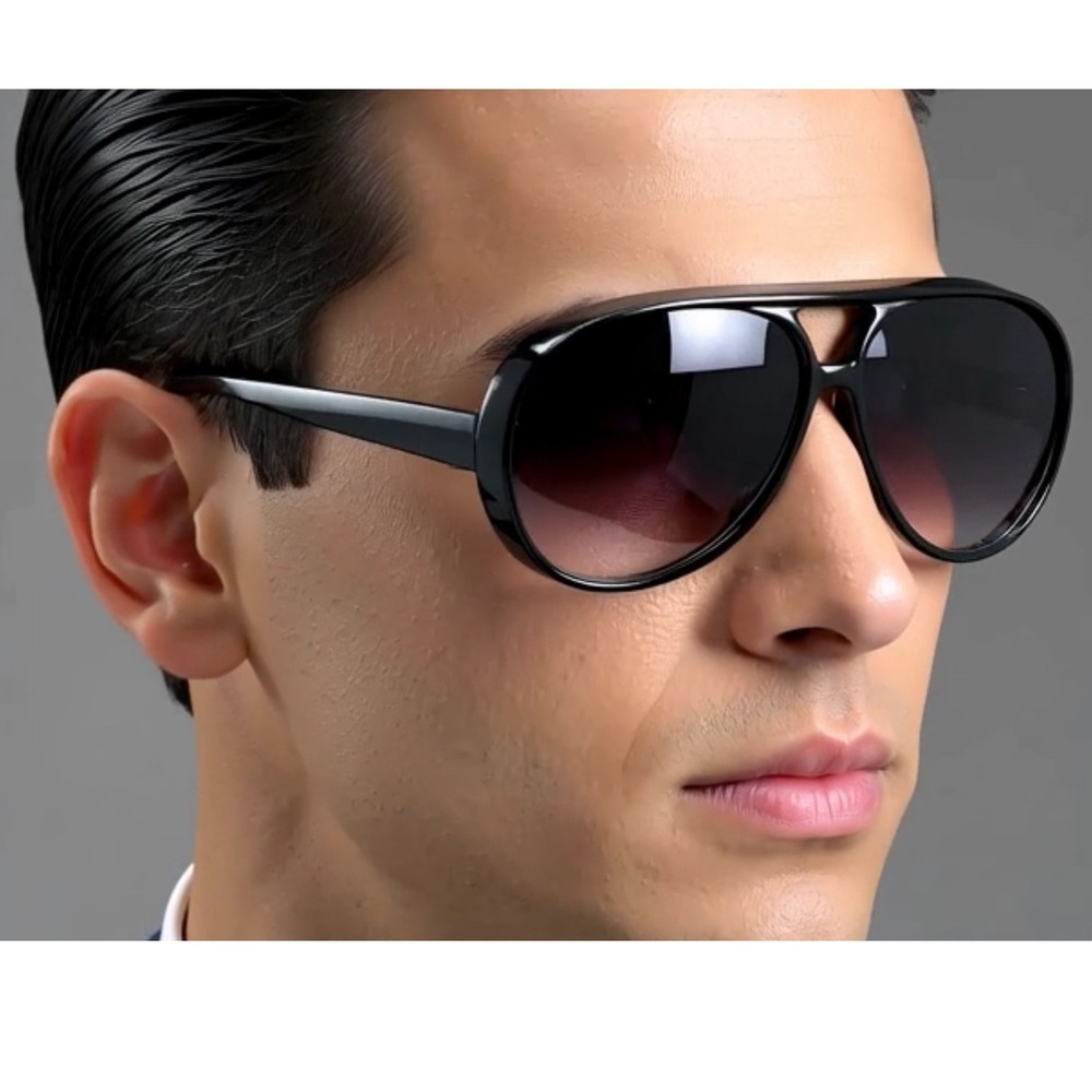Sunglasses Round Men Glasses Pilot Style Luxury‎ Retro Make a Statement Lentes